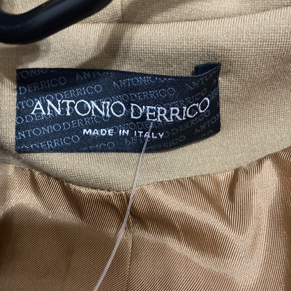 NWT Antonio Derrico beige jacket skirt set - Picture 4 of 9